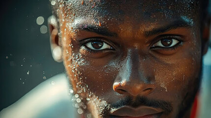 Explosive Sprint Start with Determined Athlete at Stade de France