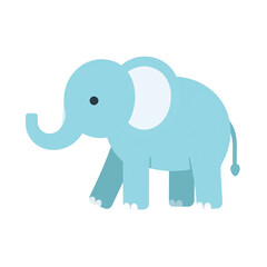 Fototapeta premium Elephant Icon Isolated on White Background