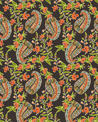 seamless paisley pattern