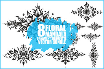 Modern Mandala Line Design