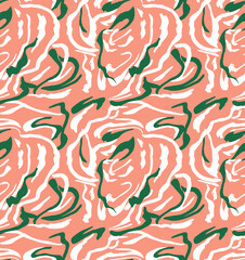 abstract seamless pattern with waves