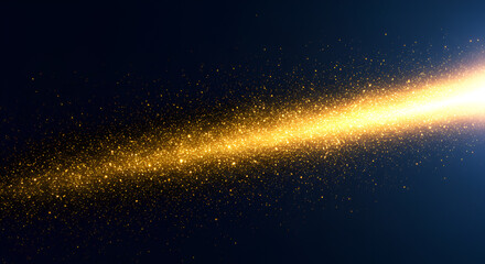 Dark blue abstract space background with bright stars galaxy and nebula light, a cosmic universe illustration