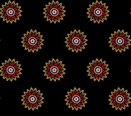 seamless floral background