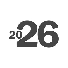 happy new year 2026 logo symbol