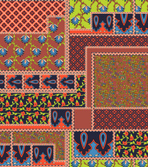 Digital seamless pattern design