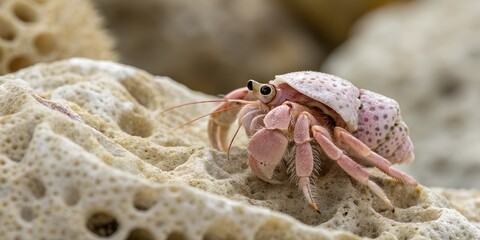 crab on the beach