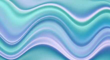 A mesmerizing abstract background featuring flowing, wavy lines in shades of blue and green, creating a sense of movement and fluidity for creative projects