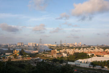 beautiful view of the city 