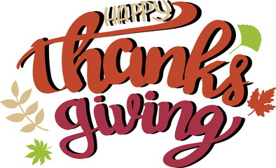 The Autumn logo Stamp for thanksgiving or holiday concept.