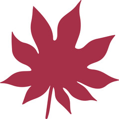 The Autumn Leaf  for thanksgiving or holiday concept.