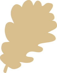 The Autumn Leaf  for thanksgiving or holiday concept.