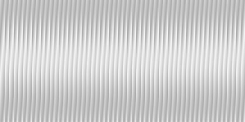 A white, ribbed glass texture background with soft, grey, frosted waves. Fluted panel vector evokes a light, airy feel. Embossed, striped, and minimal—ideal for acrylic or polycarbonate surfaces.	