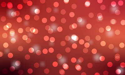 Red, Pink Bokeh – Abstract Light Glow Circle Gradient Background. red bokeh background