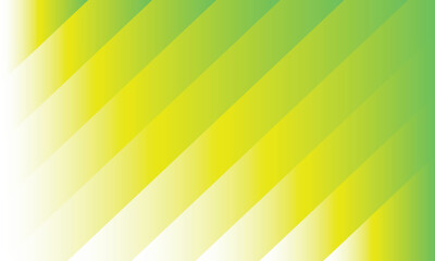 Obraz premium Diagonal Green and Yellow Gradient Stripes Background
