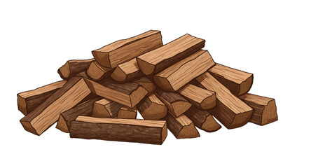 Pieces of woods