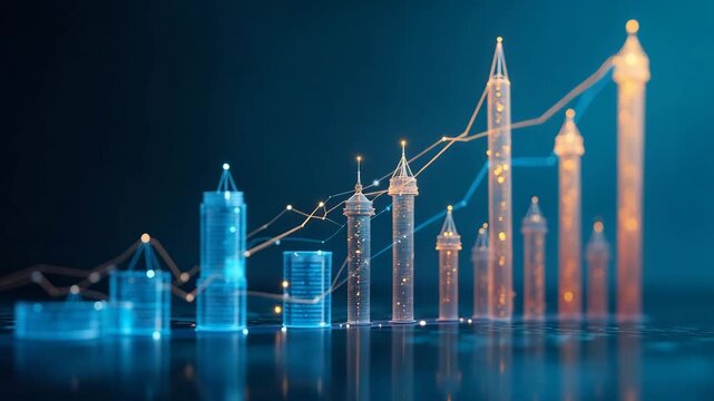 Policy advisors forecasting economic sanctions interplay with international trade patterns and border tax measures shaping macroeconomic stability projections in  Photo Stock  Concept  and empty space