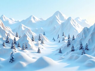 アイソメトリック, 3Dマップ, 地図, ゲームマップ, 自然, 景色, 環境問題, ゲーム風景, 雪国, ミニモデル, 冬, 雪, 風景, 木, ジオラマ, 3D, イラスト, 寒い, 季節, クリスマス, 白, 雪景色, 粘土, 寒い, アイランズ, 海, 建築, 観光, 地中海, サマータイム, 旅行, 温暖化, 山, 森, 空, こおり, 雪に覆われた, 降雪, 青、山脈、雪山