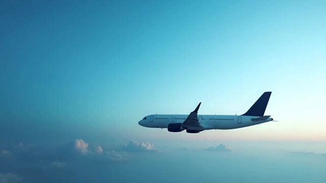 Freight air delivery and tracking in  Photo Stock  Concept  and empty space on the left side