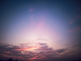 Dramatic sunset skies moment scenery. Beautiful background nature landscape photography.