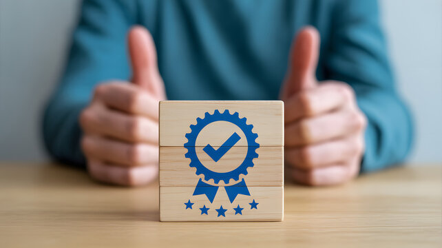 Excellent quality confirmed with thumbs up for satisfaction and guarantee assurance promise