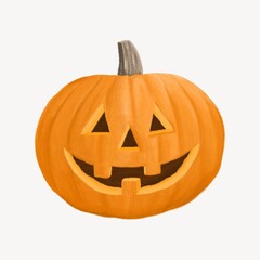 Jack-o'-lantern, aesthetic illustration