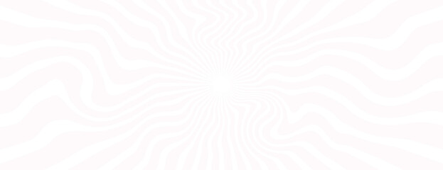 Wavy white background with a pink hue. The background features a swirling pattern, creating a soft, flowing texture. White and pink tones. Psychedelic pattern background vector. Light background.