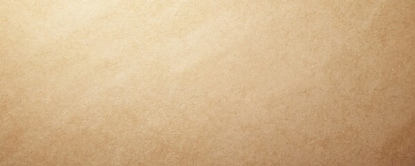Brown paper texture background with rough surface and copy space. Blank craft material sheet for design, vintage or retro projects. Natural light illuminates the page.