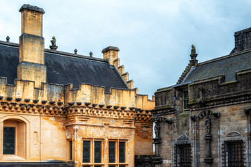 Stirling Castle in Stirling , Scotland, UK