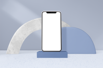 Phone screen mockup png transparent, digital device product design