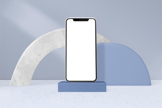 Phone screen mockup png transparent, digital device product design