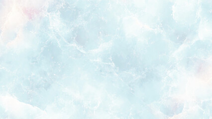 Light sky blue ink abstract background