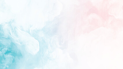 Abstract blue ink washes