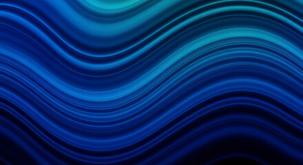 Stunning abstract blue waves flowing with vibrant energy, perfect for modern backgrounds and dynamic designs that capture attention and evoke calmness