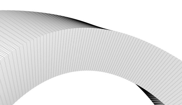 Architectural drawing. Abstract geometric background
