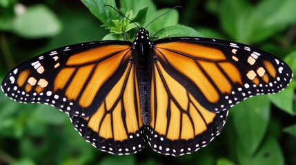 
view of butterflies perched on flowers