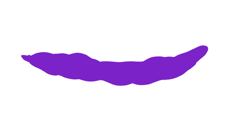 purple liquid splash isolated