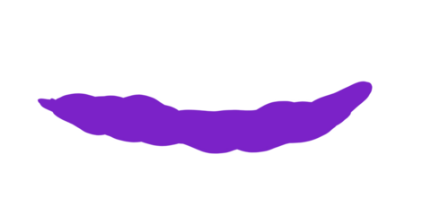 purple liquid splash isolated