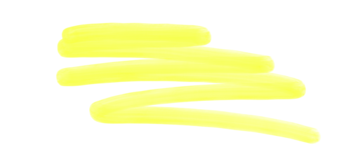 Yellow marker line bold shape element school education card