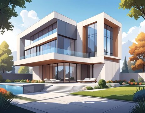 new morder house desing 