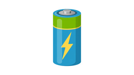 Dynamic battery ready to power your devices, symbolizing energy, sustainability, and modern technology for various applications