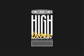 streetwear urban fashion template for printing