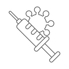 Vaccine icon desigbn
