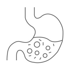 Stomach icon desigbn