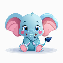Fototapeta premium Pufi – Elefant Baby