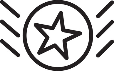 Earn point icon. sign vector