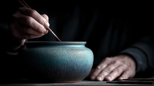 The Exquisite Craftsmanship of Hand-Painted Celadon Patterns