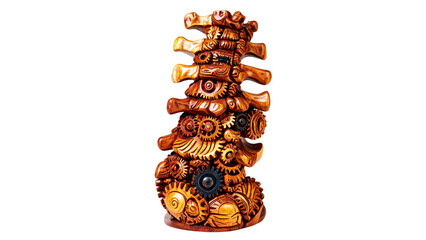 Golden bracelet and Christmas tree made of golden beads, with a holiday cookie dessert like gingerbread stars and chocolate nut snacks