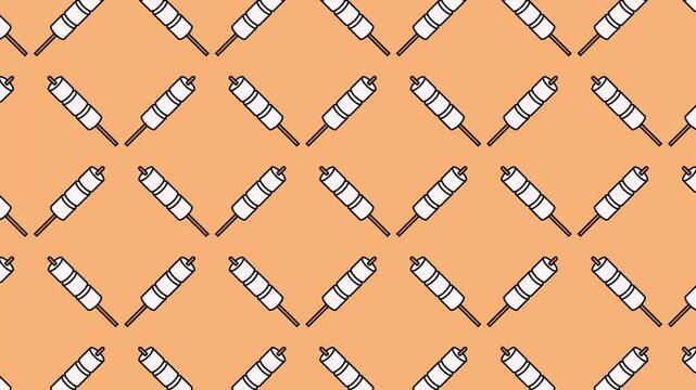Marshmallow Icon Background Pattern