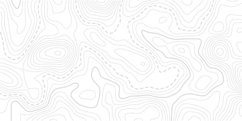 Black and white lines seamless Topographic map patterns, topography line map. Vintage outdoors style.Abstract topo contour map on white background, Topographic map Topographic contour lines map seamle