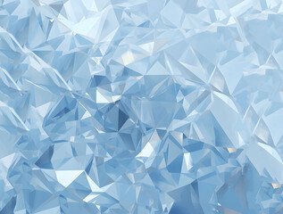 Obraz premium Frosted glass crystal background with geometric ice pattern design